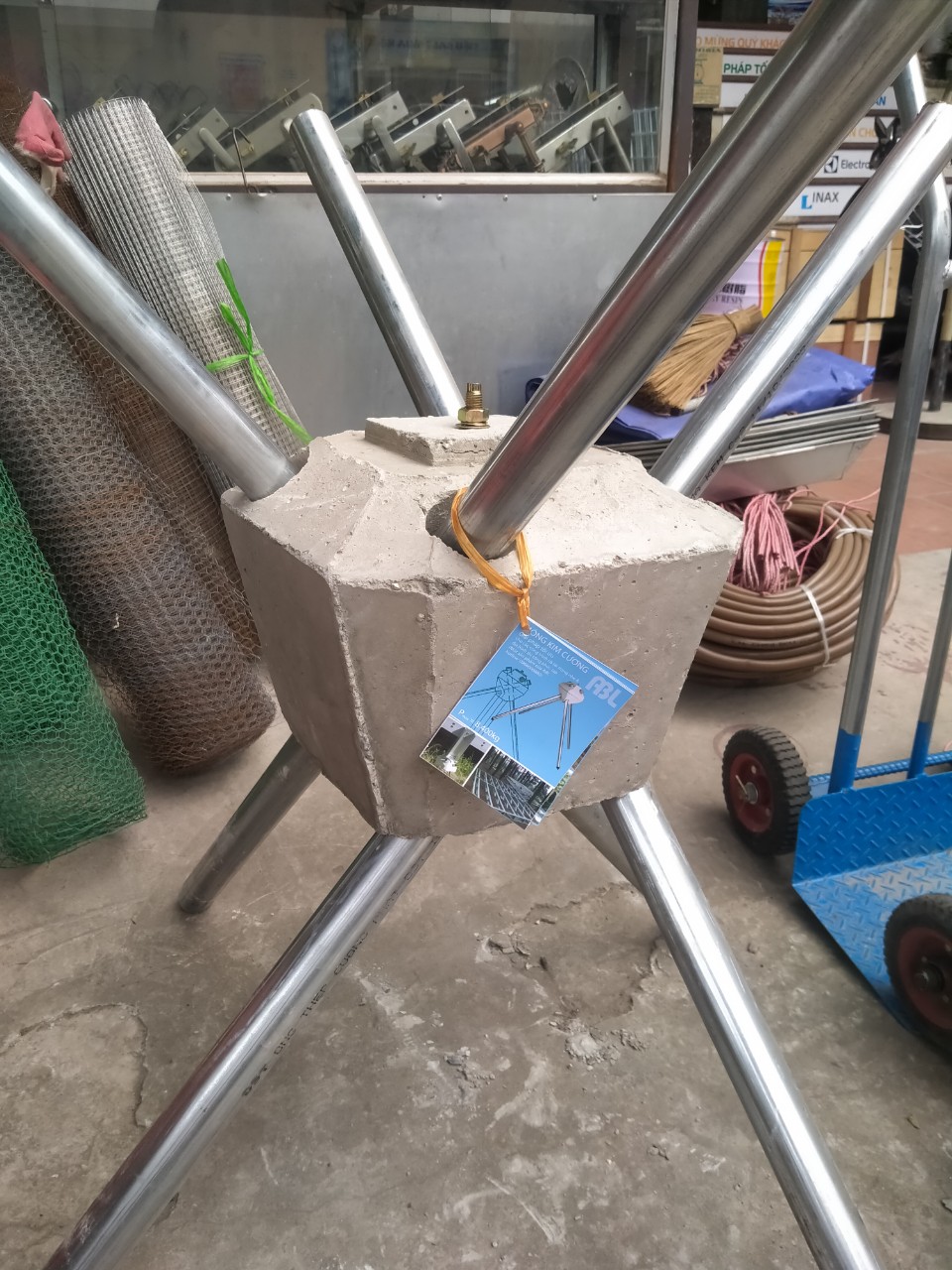 Móng kim cương sử dụng trong nhà tiền chế, nhà lắp ghép