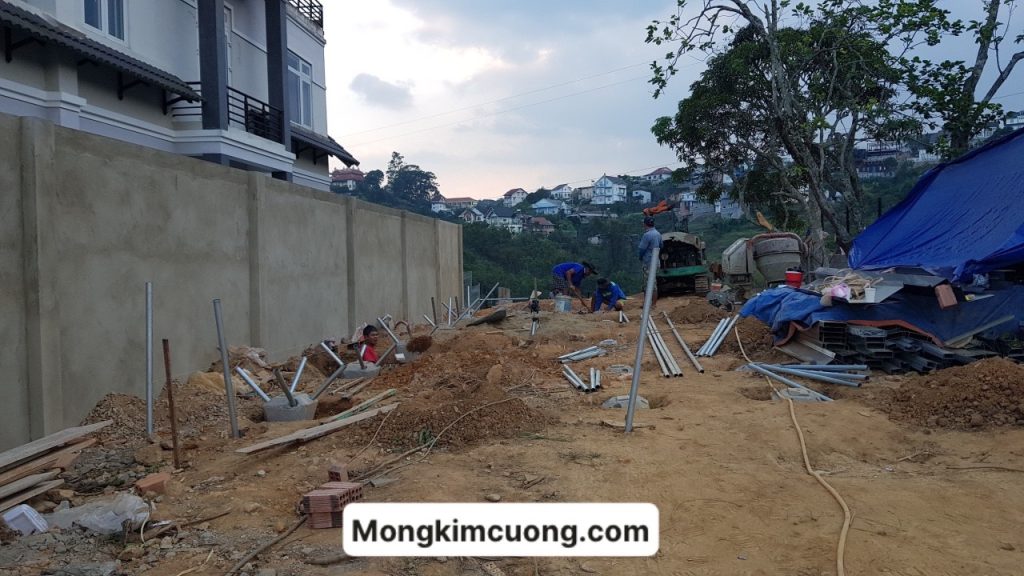 Móng kim cương trong xây dựng