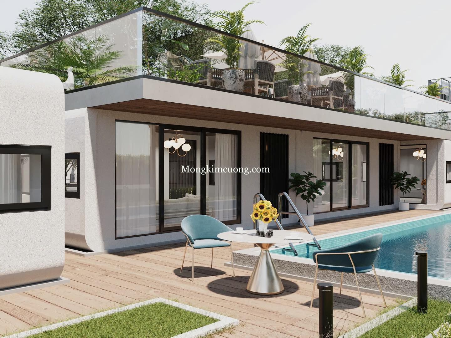 module nhà bê tông đúc sẵn 