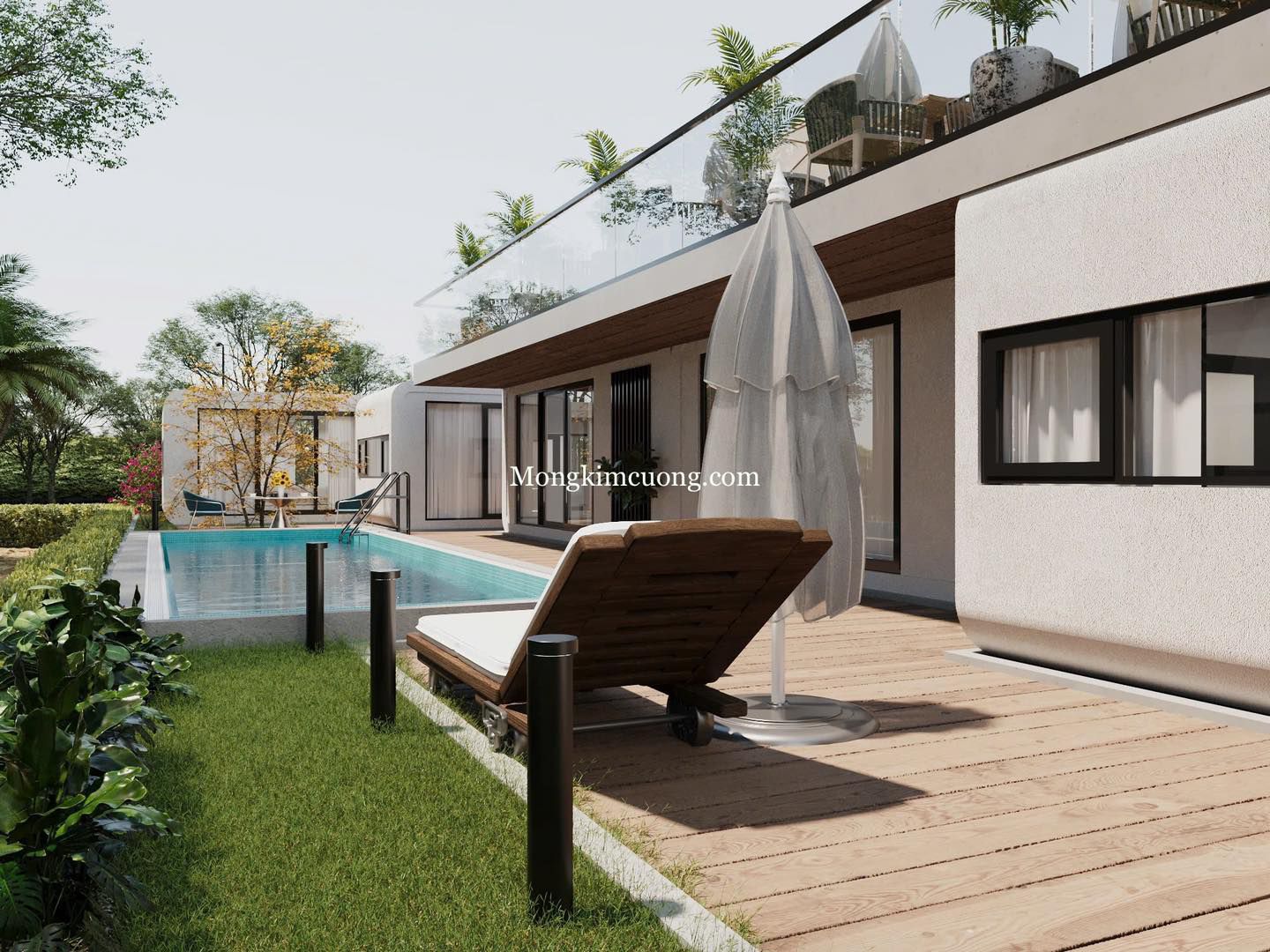 module nhà bê tông đúc sẵn 