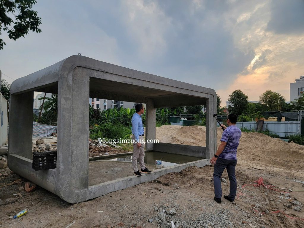 Nhà module bê tông đúc V03
