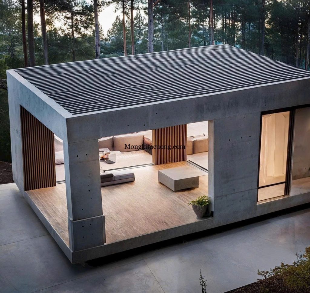 nhà module bê tông đúc v05