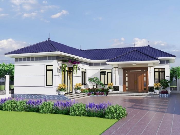 kiểu nhà vườn 