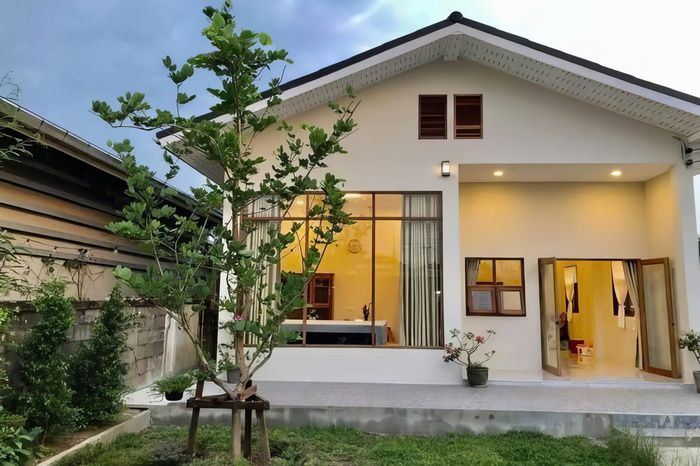 mẫu nhà vườn nông thôn đơn giản