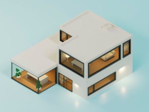 nhà module 2 tầng