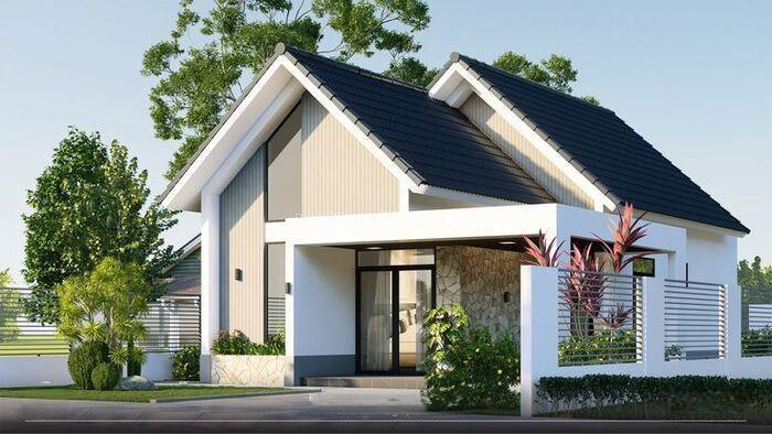 nhà vườn 1 tầng 3 phòng ngủ 