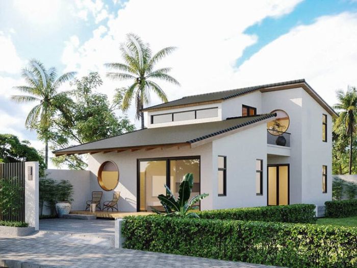 thiết kế nhà vườn đẹp