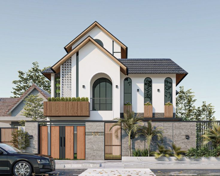 các mẫu nhà vườn đẹp 