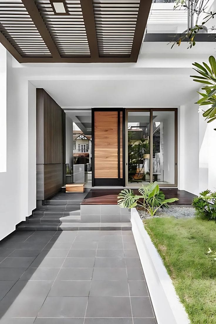 nhà phố sân vườn