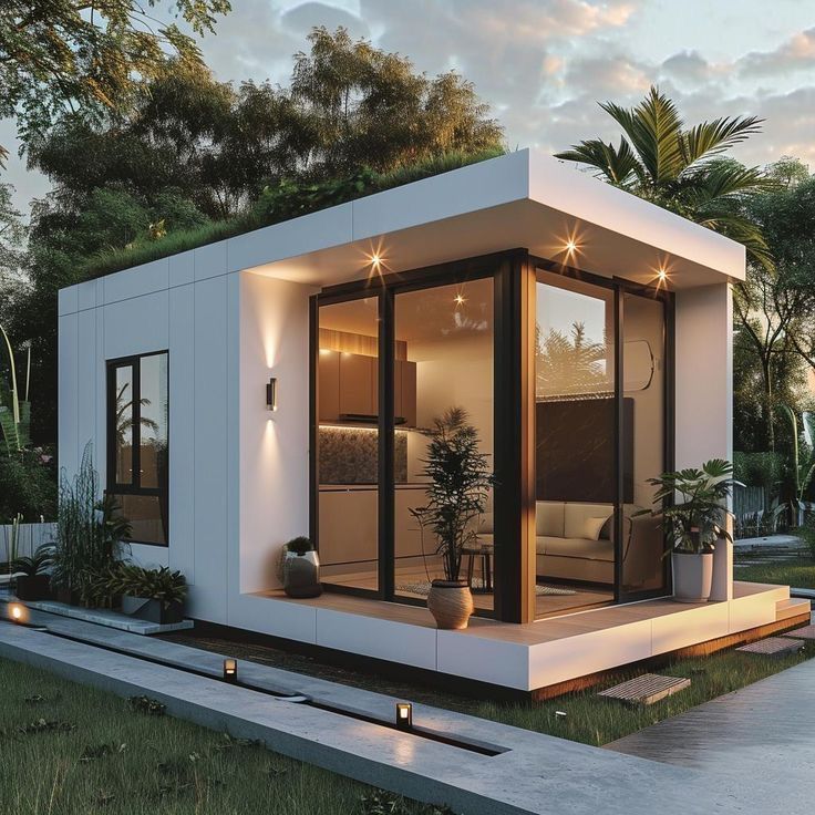 nhà vườn mini