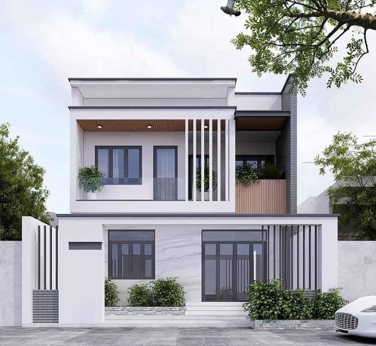 thiết kế nhà vườn 10x20m