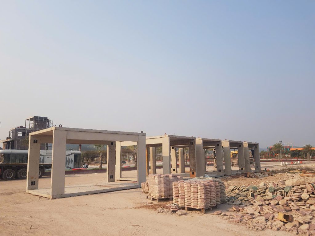 Nhà module bê tông đúc v05