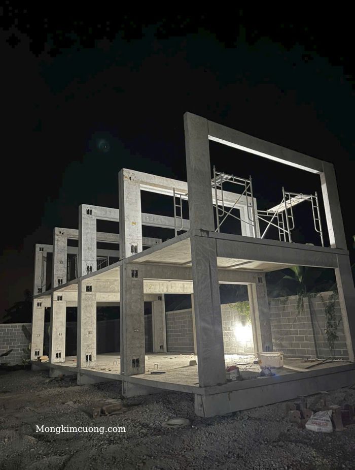 nhà bê tông đúc sẵn khu nhà trọ chuyên gia nước ngoài 4