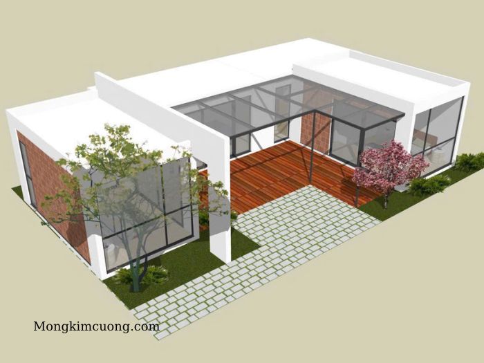nhà bê tông đúc sẵn 