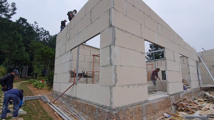 nhà bê tông siêu nhẹ 