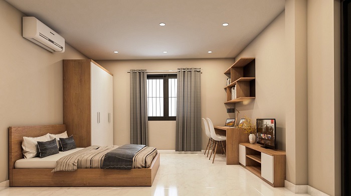 thiết kế nhà ở kết hợp cho thuê phòng trọ 