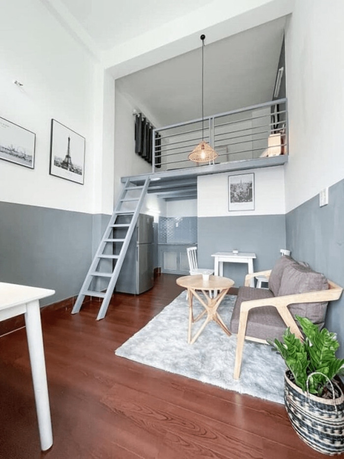 thiết kế phòng trọ 16m2