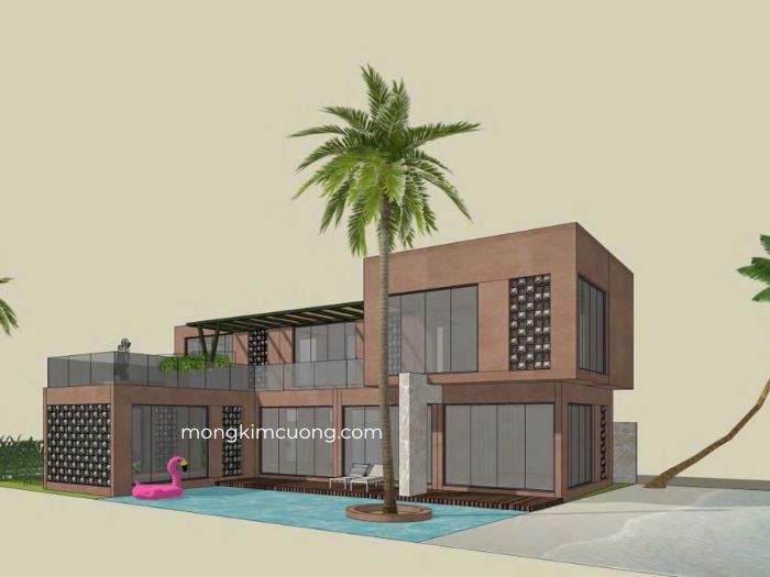 nhà module bê tông đúc sẵn