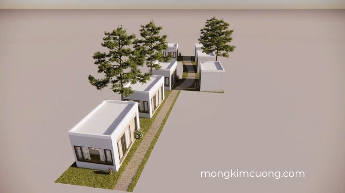 nhà bê tông đúc sẵn 