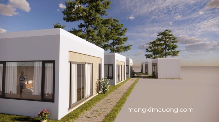 nhà bê tông đúc sẵn 