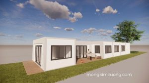 nhà module bê tông đúc sẵn