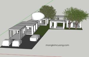 module nhà bê tông đúc sẵn lắp ghép