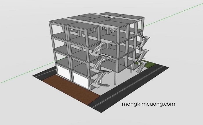 nhà bê tông đúc sẵn