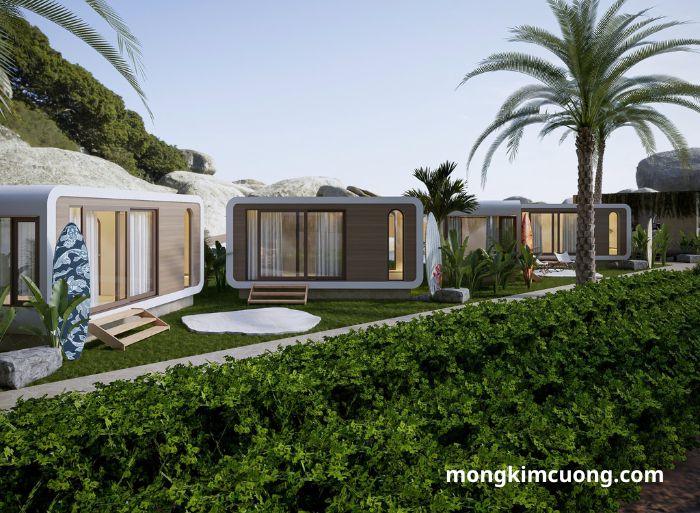 Concrete modular homes