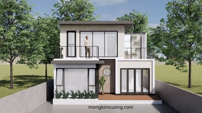 Mặt tiền và cảnh quan ấn tượng