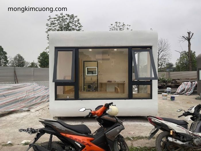 Nhà bê tông đúc tối giản 