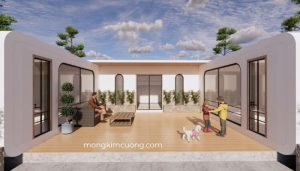 kích thước nhà bê tông đúc sẵn